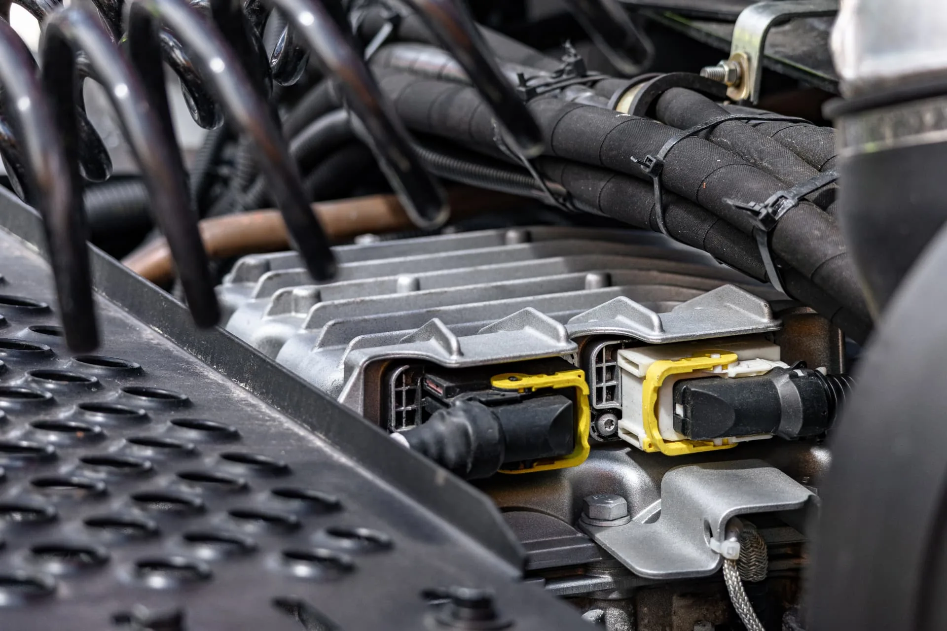 Engine control module in a vehicle
